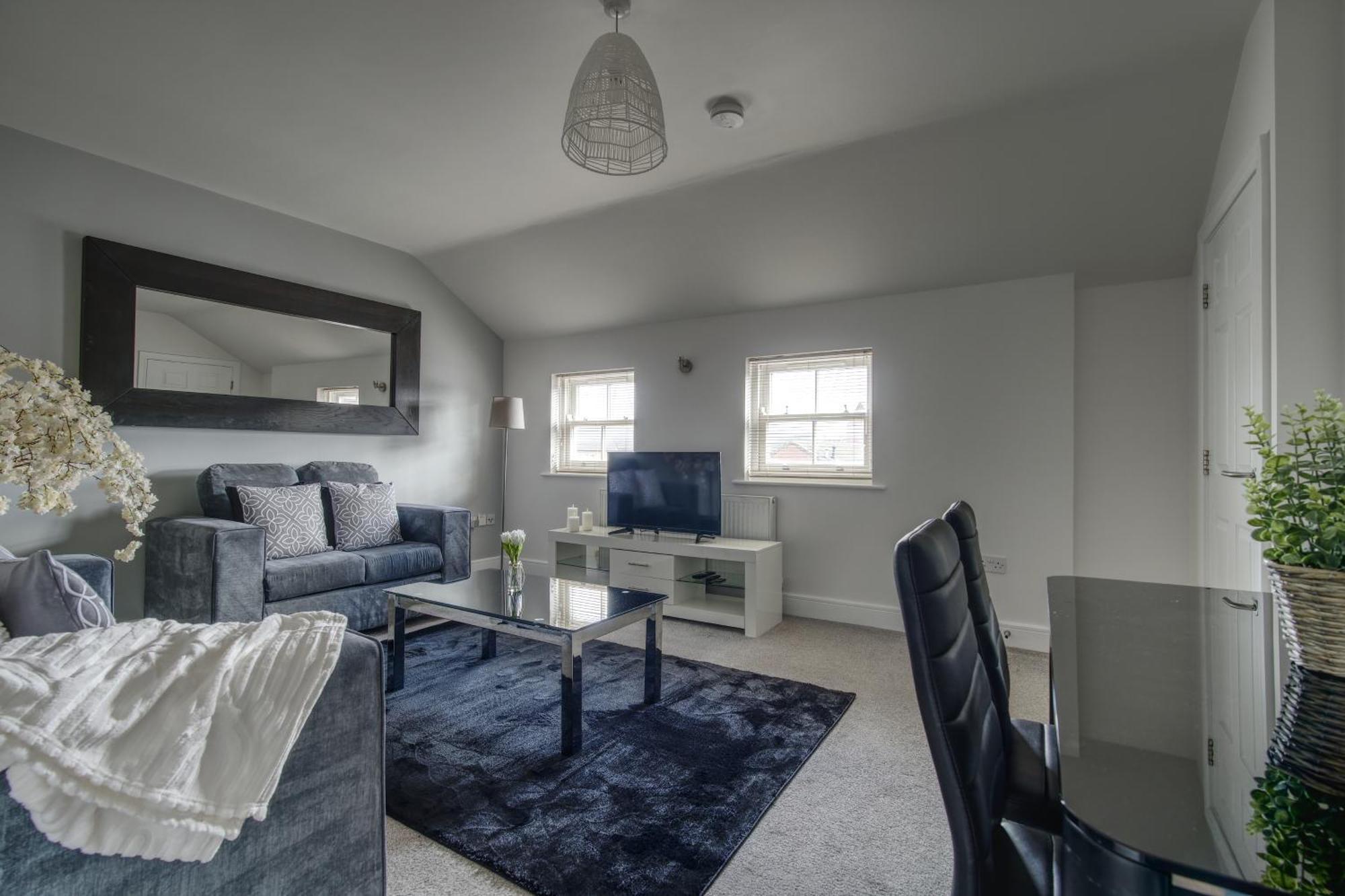 #St Georges Court By Derbnb, Spacious 2 Bedroom Apartments, Free Parking, Wi-Fi, Netflix & Within Walking Distance Of The City Centre Derby Zewnętrze zdjęcie